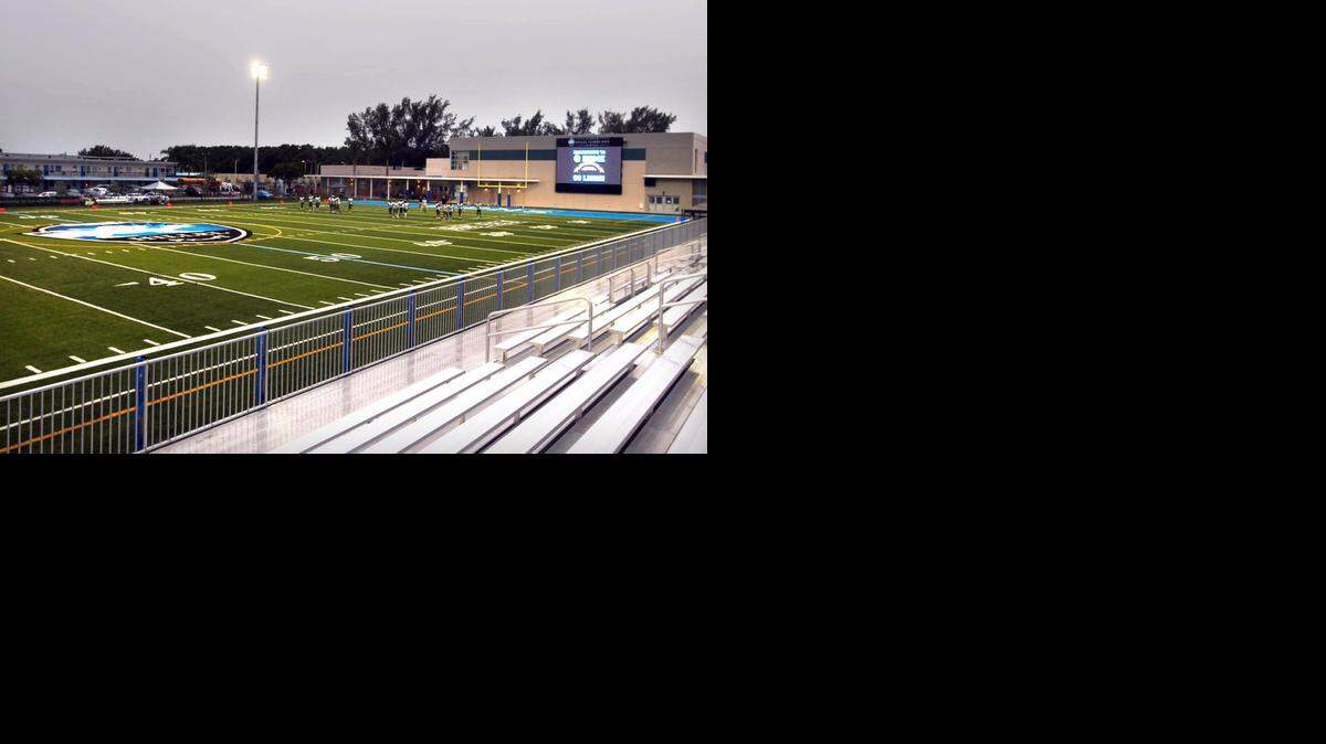 
Hillel opened its new stadium with a game against Boca Raton Christian on Wednesday, October 22, 2014.
