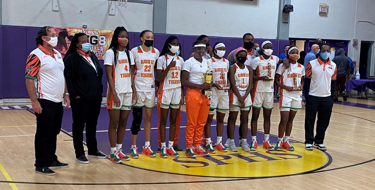 Blanche Ely High School girls’ basketball won the BCAA Big 8 Tournament title for the second consecutive season.