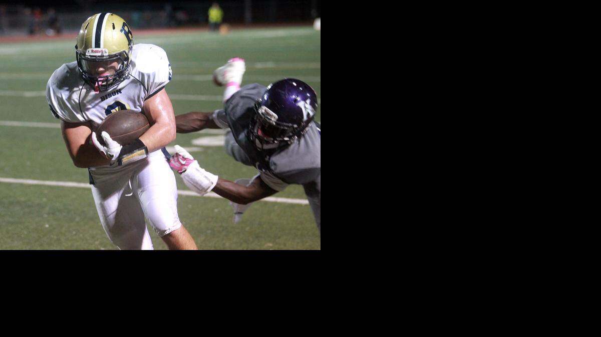 
Reagan running back Juan Saldarriaga rushed for 100 yards, including a 3-yard touchdown, on 11 carries Wednesday night.
