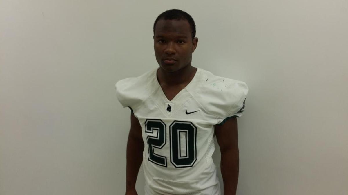Central senior linebacker Peterson Joseph.