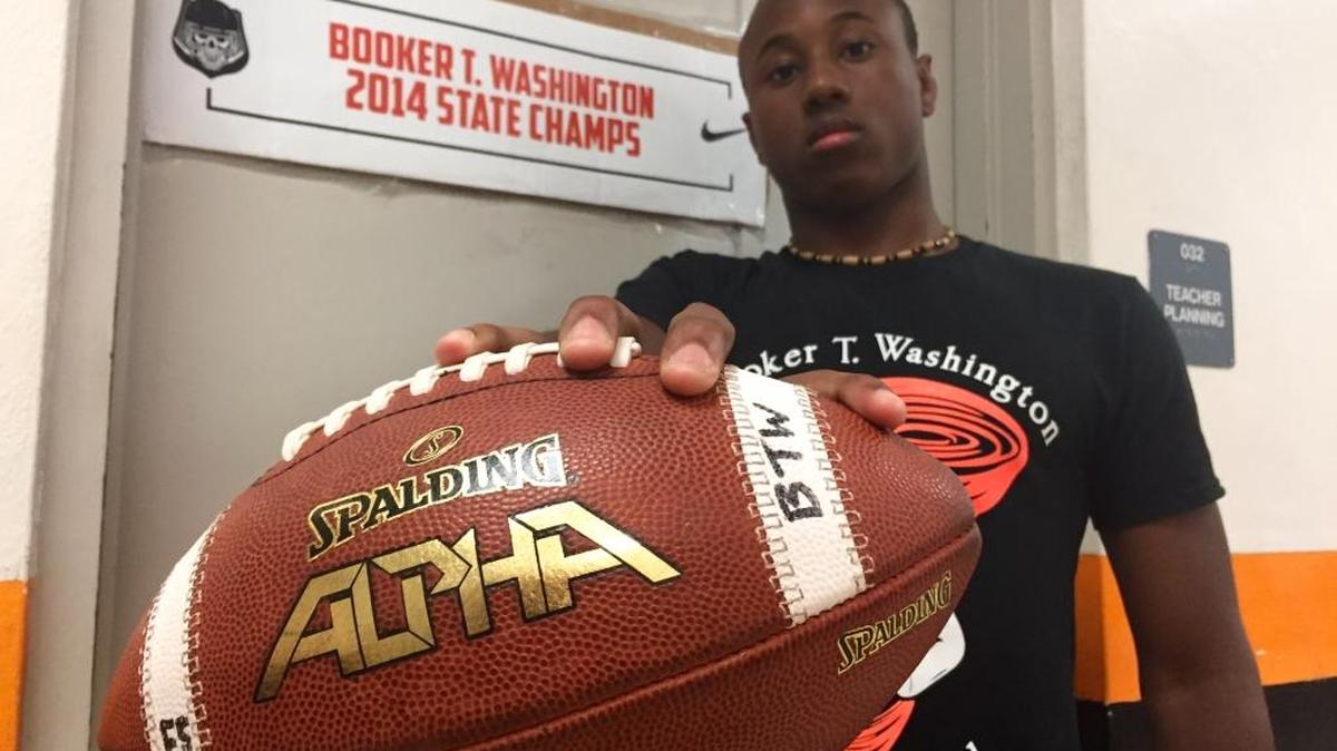 Booker T. freshman quarterback Daniel Richardson: “We might be a young team, but we’re really not. We’re grown men on the field when it comes to football.”