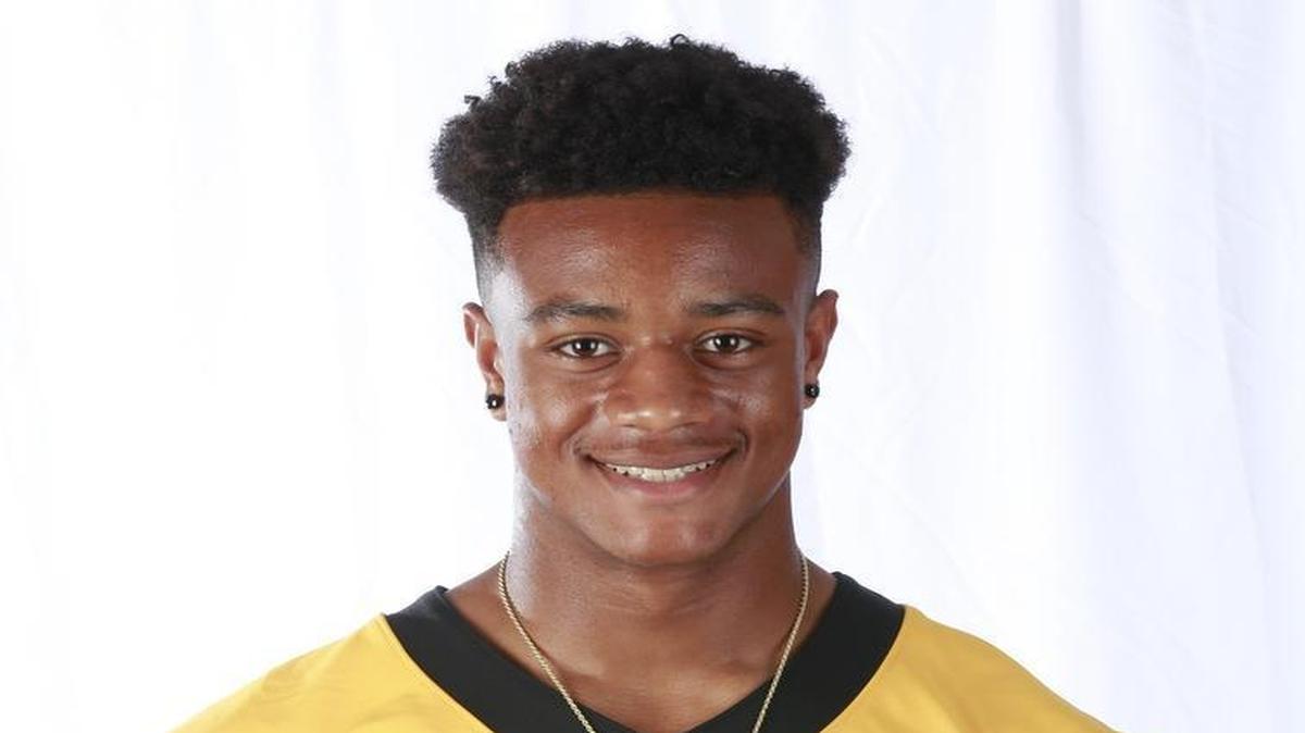 Five-star cornerback Patrick Surtain Jr. of American High during High School Football Media Day at Hard Rock Stadium on Saturday, August 5, 2017.