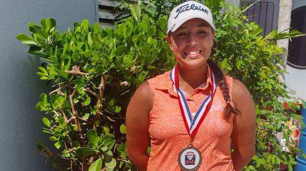 Miami Springs golfer Gia Culler-Guerra.