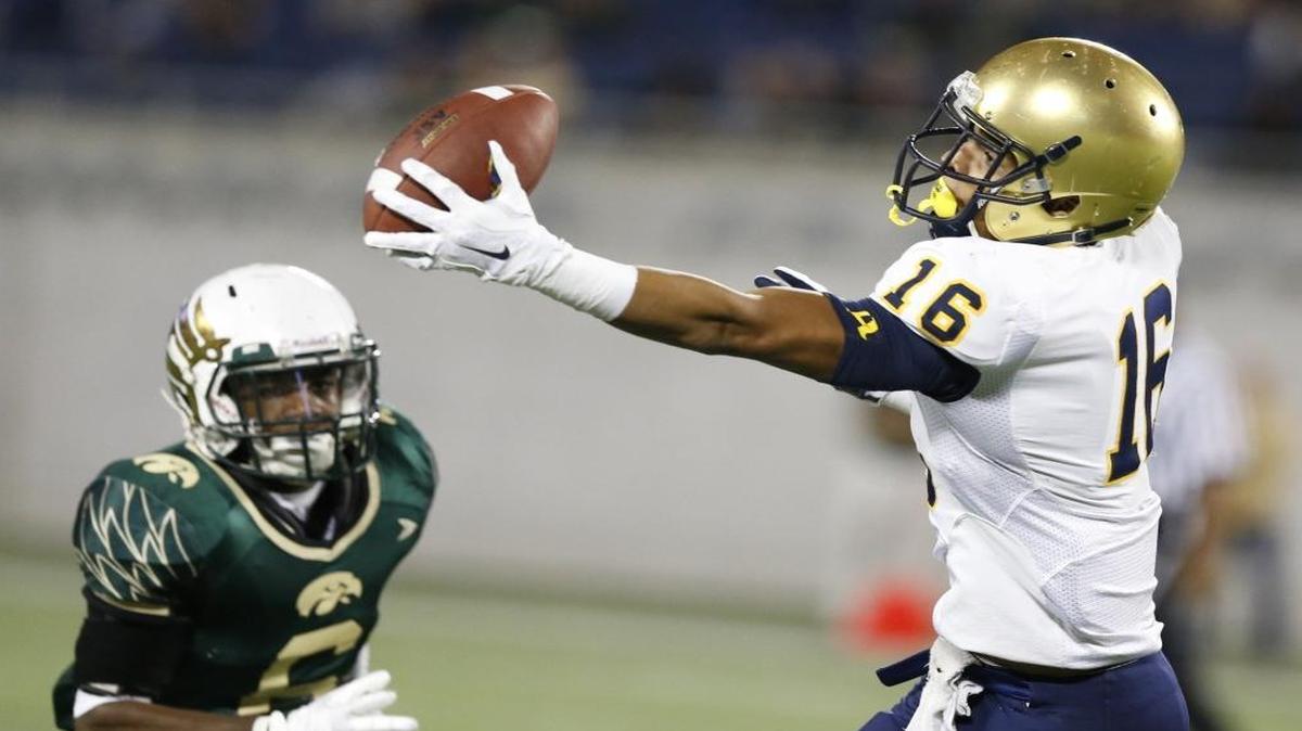 St. Thomas Aquinas’ Trevon Grimes is the top-rated college prospect in Broward County.