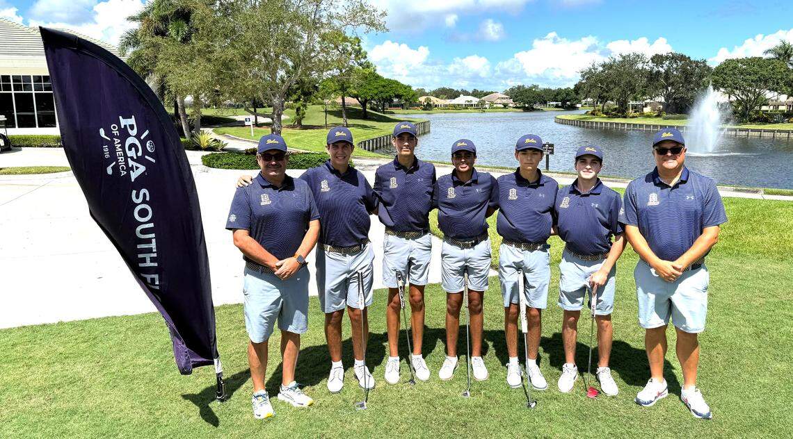 The Belen Jesuit boys’ golf team was ninth of 16 teams at the South Florida PGA East Coast High School Championship in Stuart.
