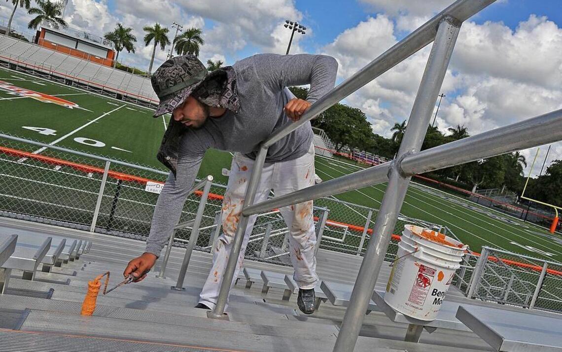 Harris Field gets a $2.1 million facelift 25 years after Andrew | Miami ...
