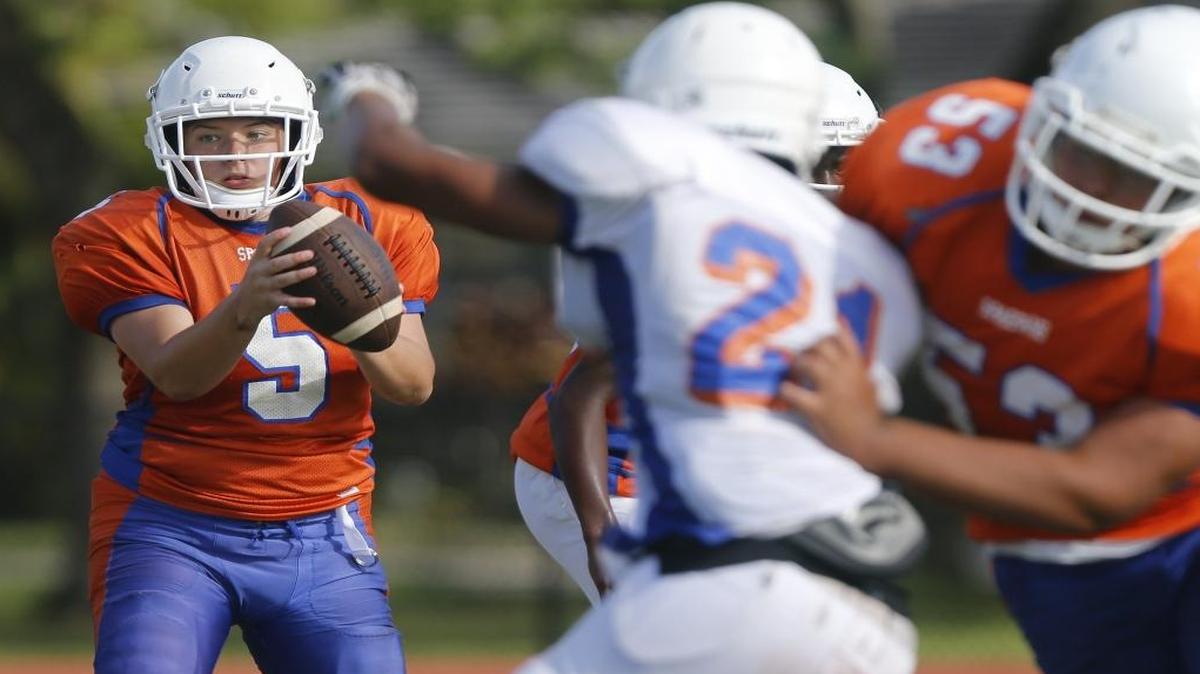 Hollywood Hills quarterback Holly Neher, 16, became the first female starting quarterback in Broward County and likely the state of Florida on Friday.