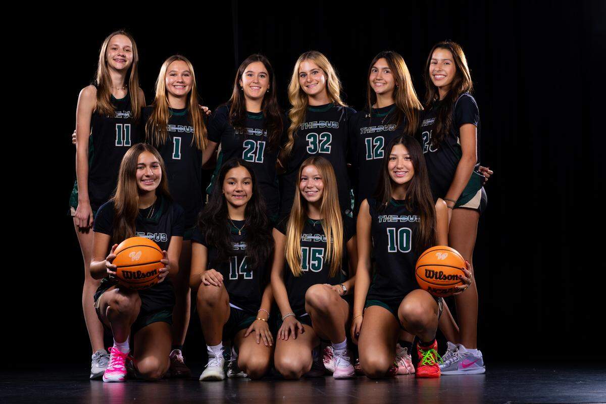 The Westminster Christoan girls’ basketball team.