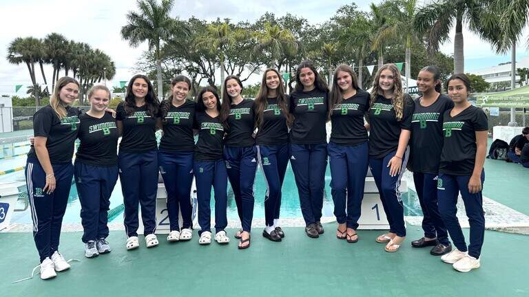 St. Brendan swimming, TERRA bowling, Archbishop Carroll football, Miami Country Day golf