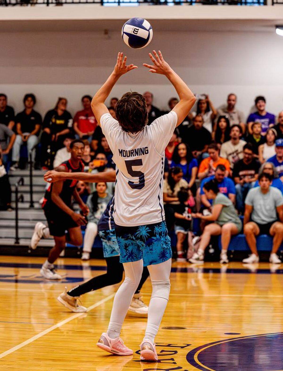 Dylan Reyes of Varela competed for the South during the annual Miami-Dade High School Boys’ Volleyball All-Star Game.