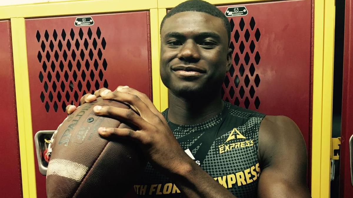 Hallandale QB Tyler Huntley.