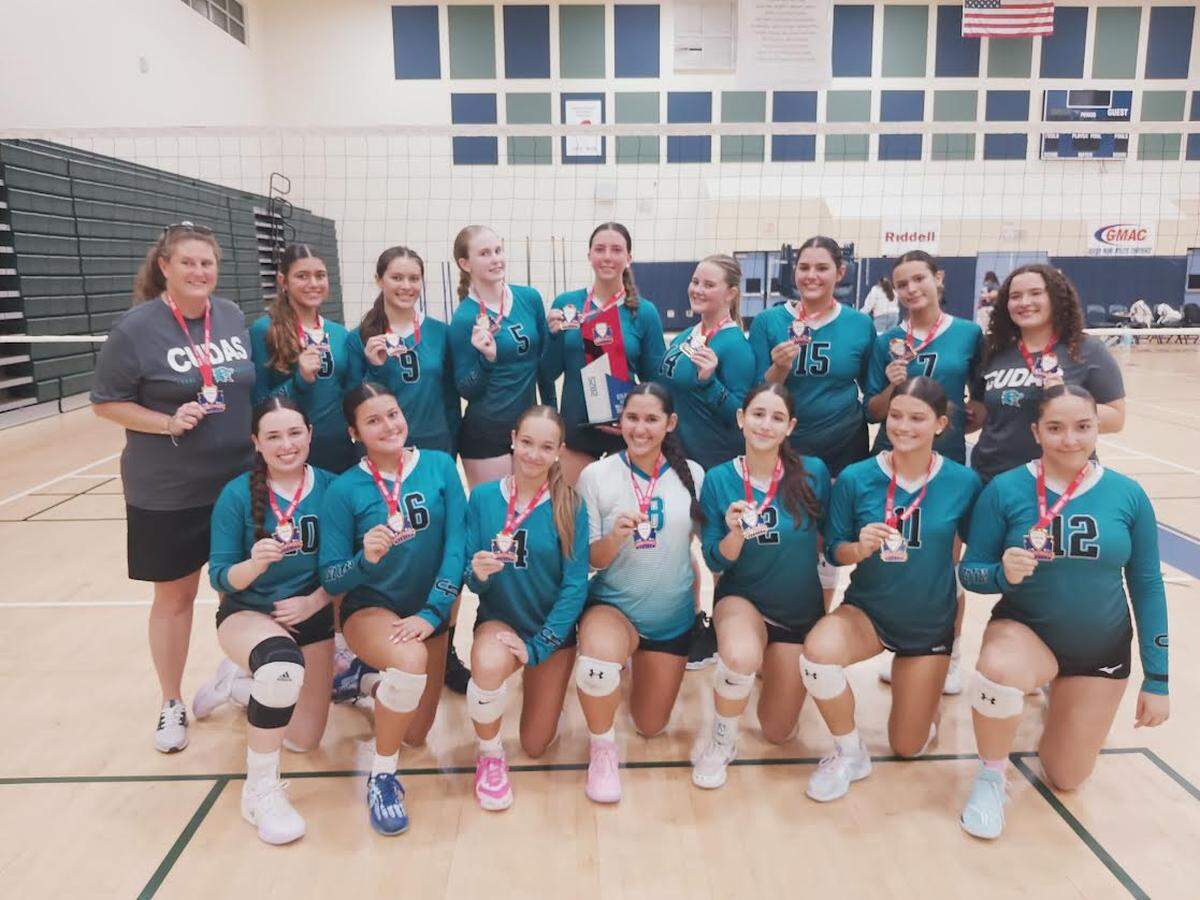 The Coral Reef girls’ volleyball team won the GMAC title for the frist time since 2017.