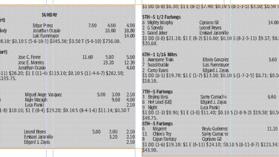 Gulfstream Park results for Sunday, Oct. 19, 2025 (Races 1-11)