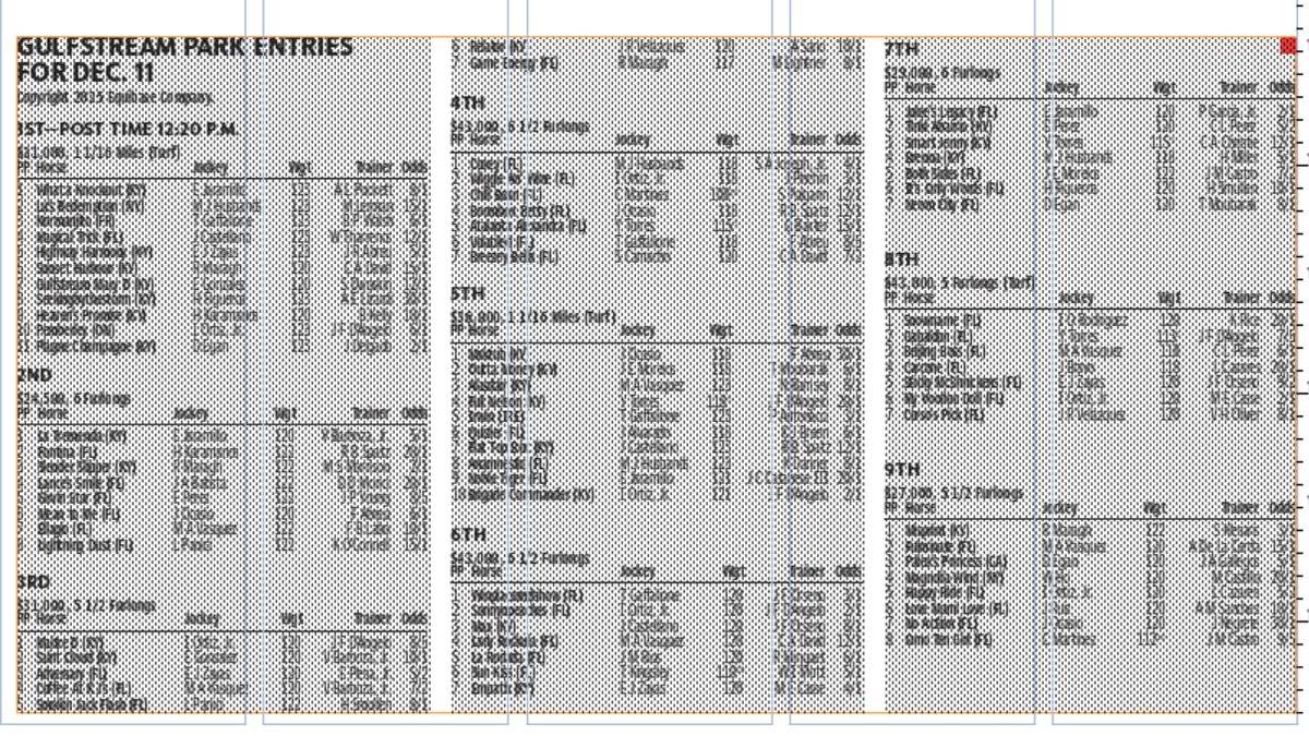 Gulfstream Park entries (9 races) for Thursday, Dec. 11, 2025
