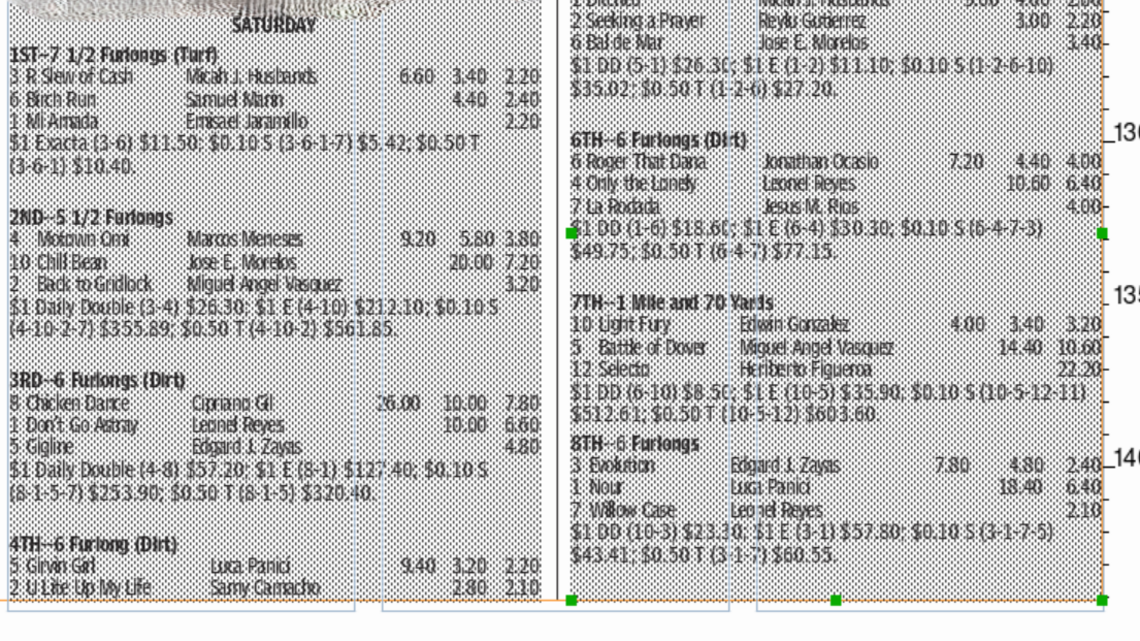 Gulfstream Park results for Saturday, Oct. 25, 2025 (11 races)