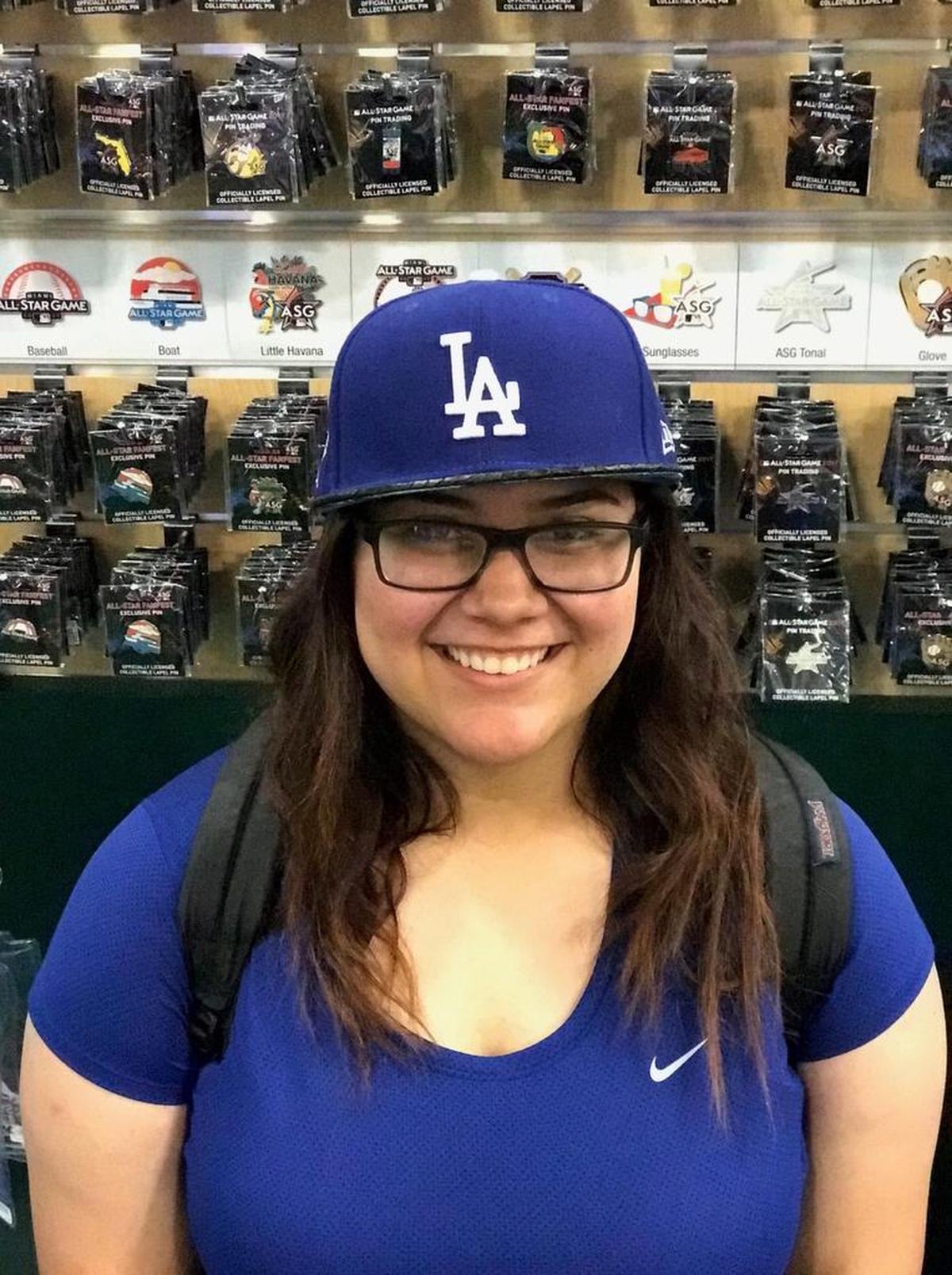 LOS ANGELES DODGERS ALL-STAR FAN: Desiree Baltran; Fullerton, California