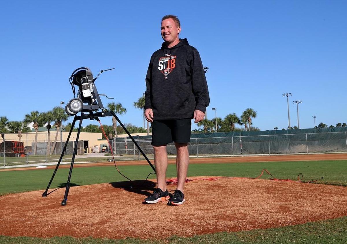 Rock Hughes has been a clubhouse attendant since the team’s first spring training game in 1993.