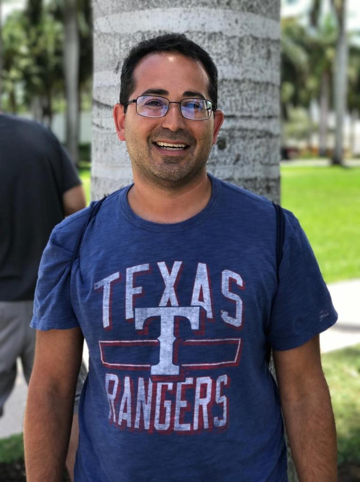 TEXAS RANGERS ALL-STAR FAN: Issac Falk, Dallas