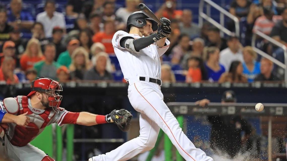 Miami Marlins shortstop JT Riddle, who is rehabbing from left shoulder surgery, is improving his chances of being available by Opening Day on March 29th.