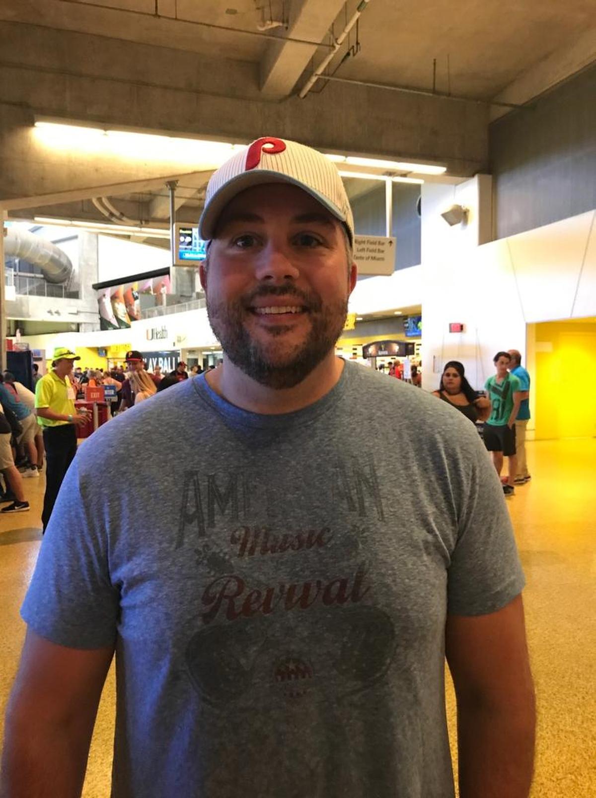 PHILADELPHIA PHILLES ALL-STAR FAN: Jeremy Weaver, Tampa