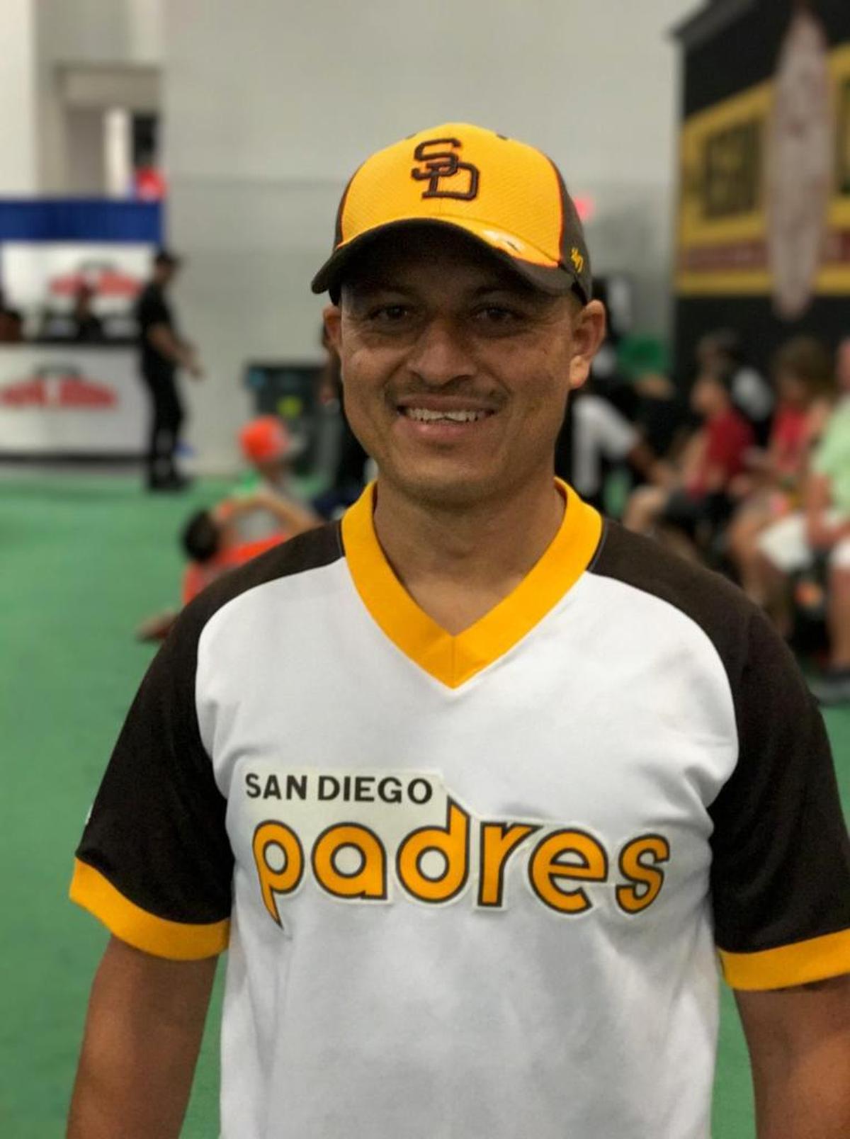 SAN DIEGO PADRES ALL-STAR FAN: Roberto Guzman, San Diego