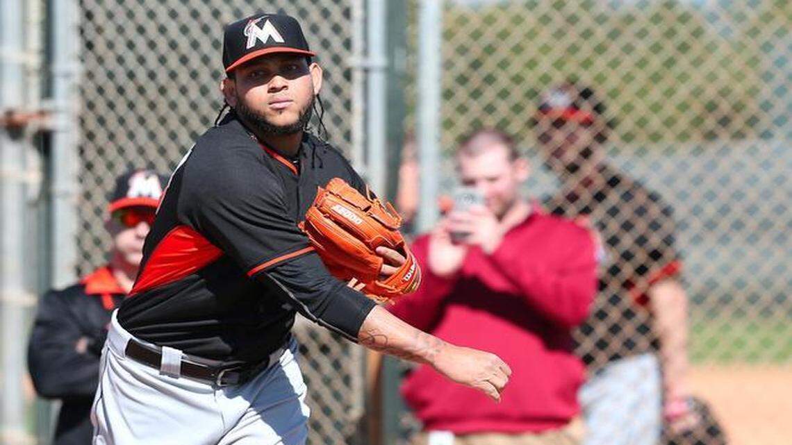 
Henderson Alvarez will start the season opener against the Braves. ‘It was really a no-brainer for us,’ manager Mike Redmond said. 
