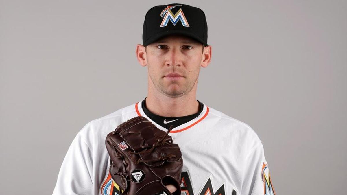 Miami Marlins pitcher Craig Breslow is a Yale alumnus and will be pulling for his team in the NCAA Tournament.