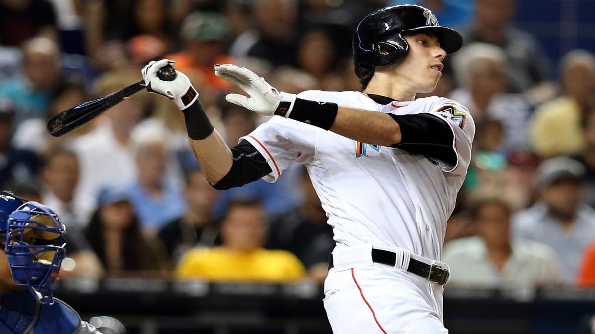 Marlins outfielder Christian Yelich said it would be ‘kind of funny’ to hit 20 home runs and make Brendan Tobin, 790 The Ticket morning radio host, eat crow for doubting his ability to hit bombs.