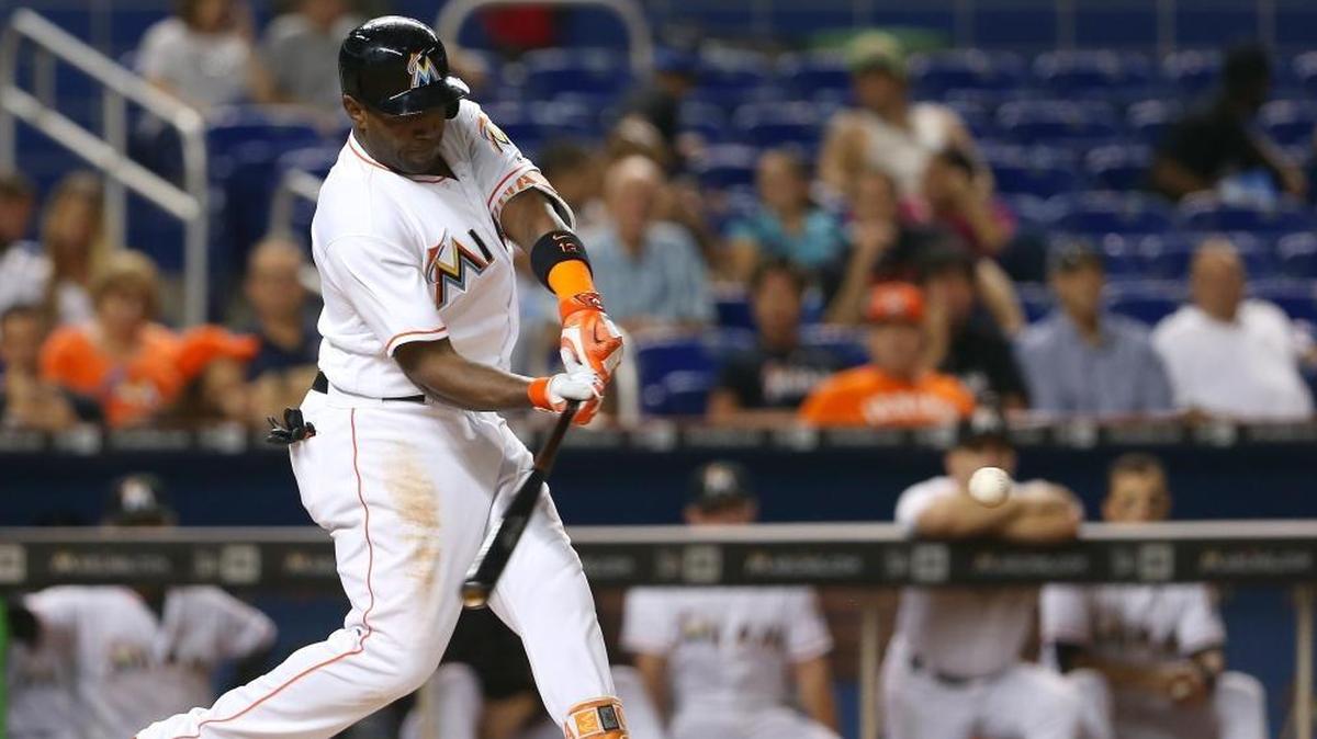 At least six to eight teams have their eyes on Marlins outfielder Marcell Ozuna.
