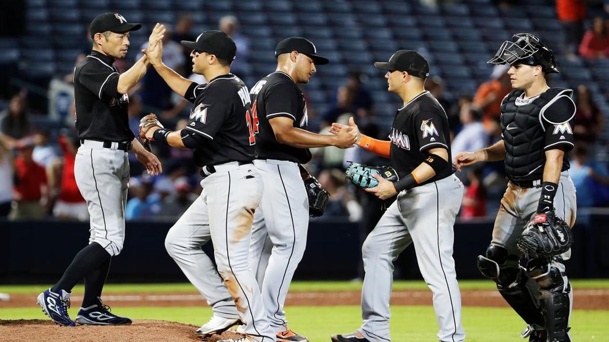 The Marlins (73-73) entered their day off Thursday trailing the Giants (the top Wild Card team) by 4½ games, the Mets (second Wild Card) by four games and the Cardinals by 3½.