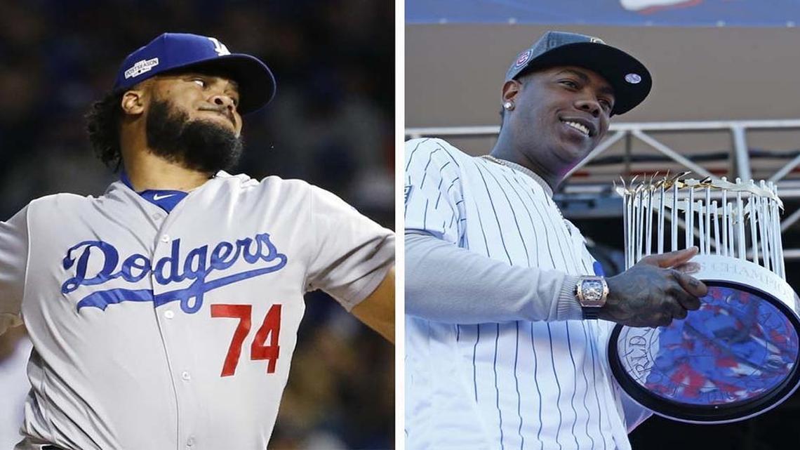 Kenley Jansen and Aroldis Chapman