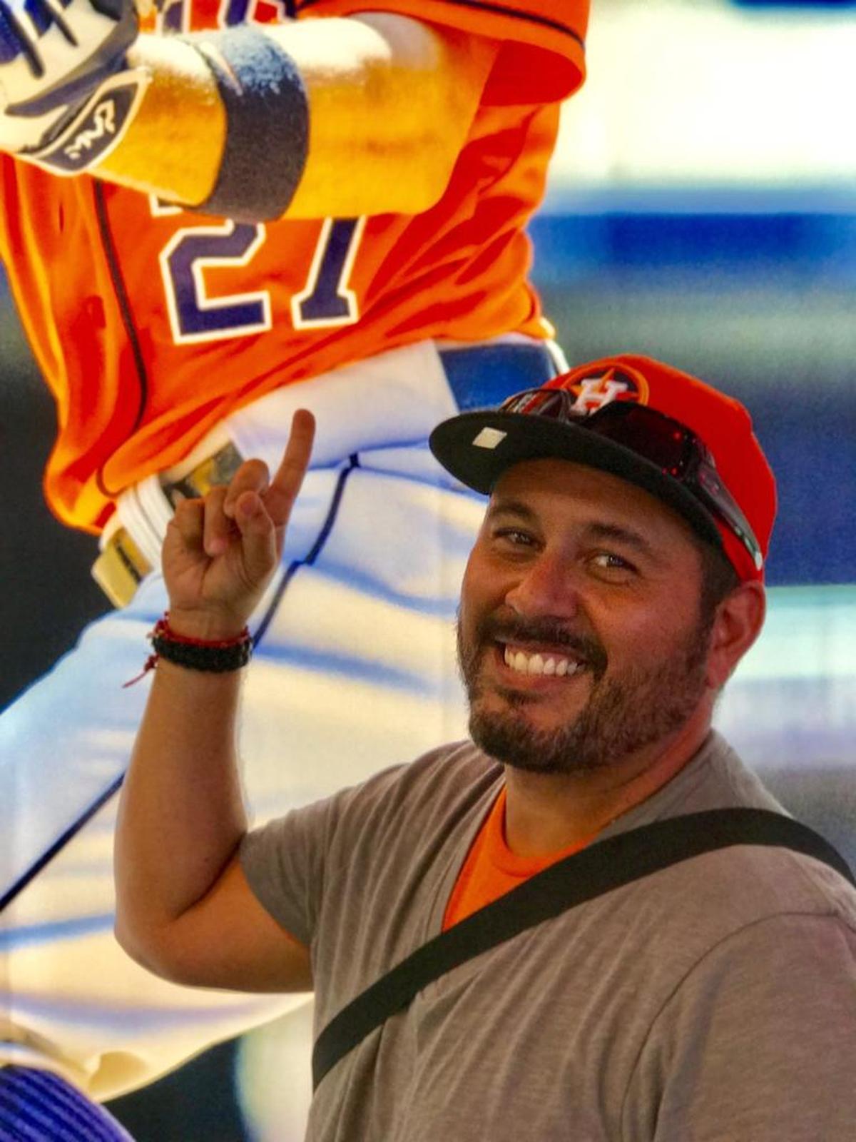 HOUSTON ASTROS ALL-STAR FAN: Jose Betancourt, Fort Lauderdale
