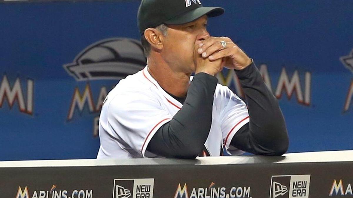 Miami Marlins manager Don Mattingly said ‘if the iPad is going to be part of our game, then the dugouts will have to be set up in a way in which you can actually lay them out and have them there to be able to use.’