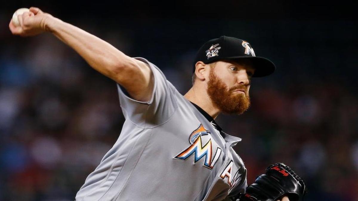 Dan Straily tossed six innings and allowed just one run on four hits against the Diamondbacks on Sunday.