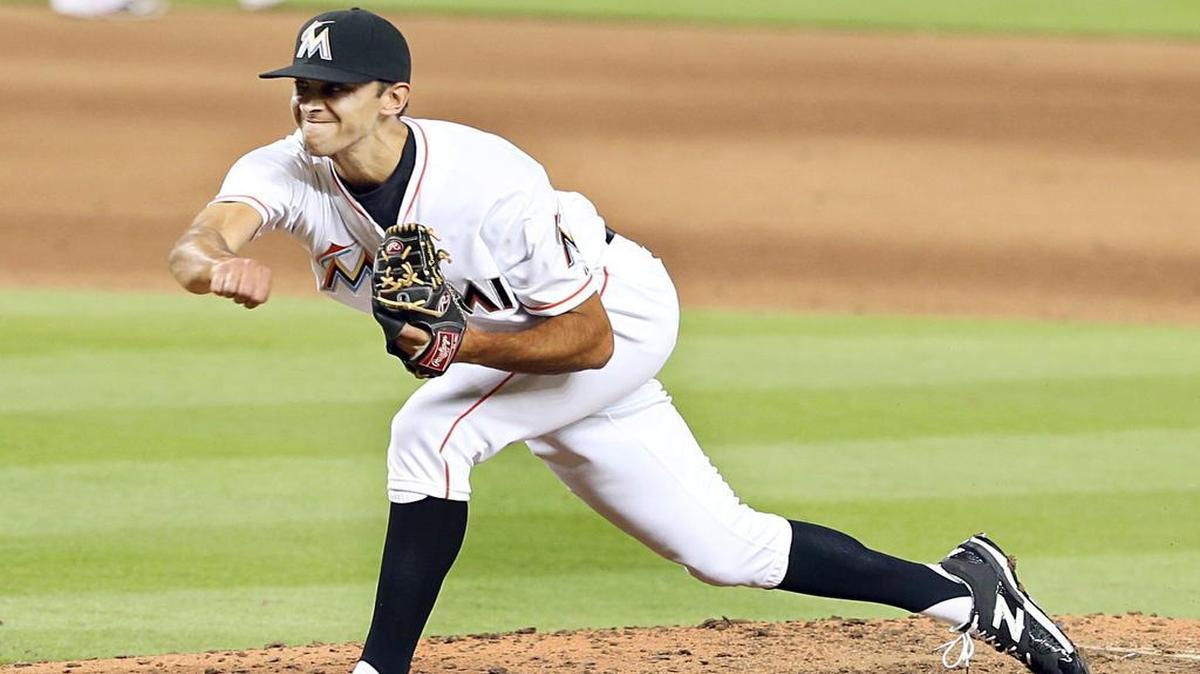 
Miami Marlins pitcher Steve Cishek spent 12 days in Double A Jacksonville.
