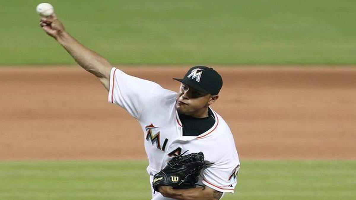 
A.J. Ramos went 7-0 with a 2.11 ERA last season for the Marlins, allowing only 36 hits and piling up 73 strikeouts. 
