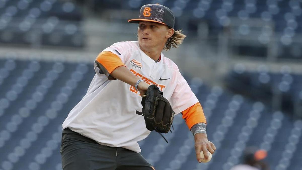 Alabama prep standout Braxton Garrett was the first pick of the Miami Marlins in the 2016 MLB first-year player draft with the seventh overall pick.