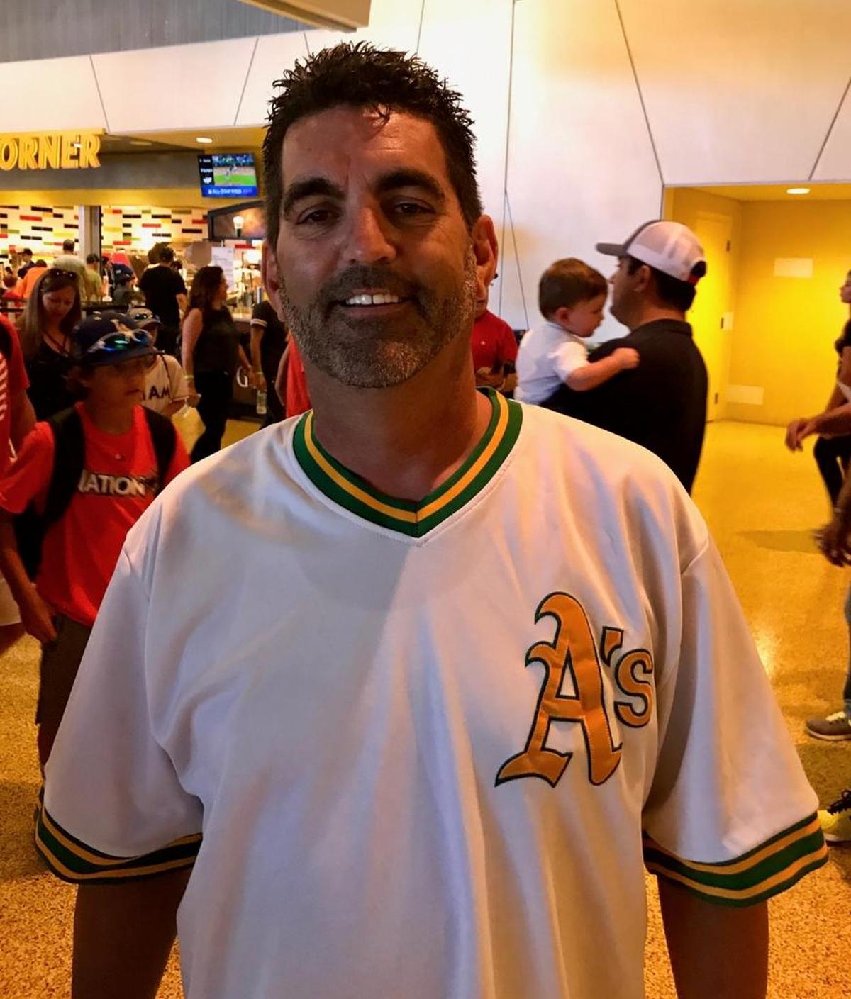 OAKLAND A’S ALL-STAR FAN: Tony Arneveck; Modesto, California