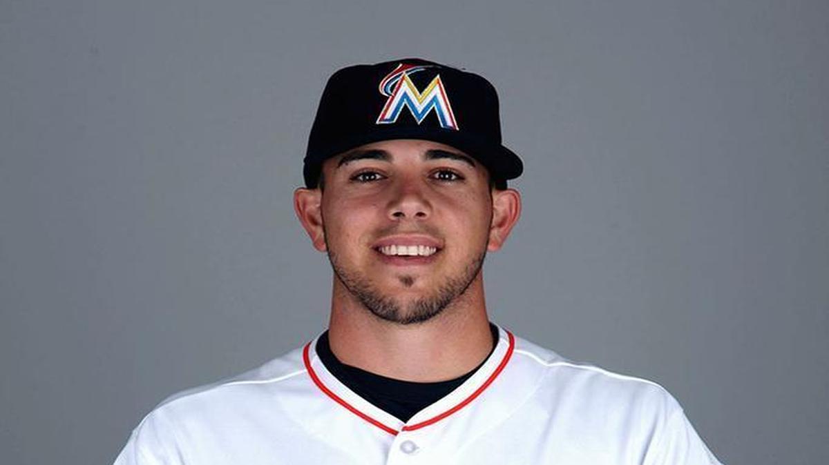 
Jose Fernandez (16) of the Miami Marlins poses during Photo Day on February 25, 2015 at Roger Dean Stadium in Jupiter.
