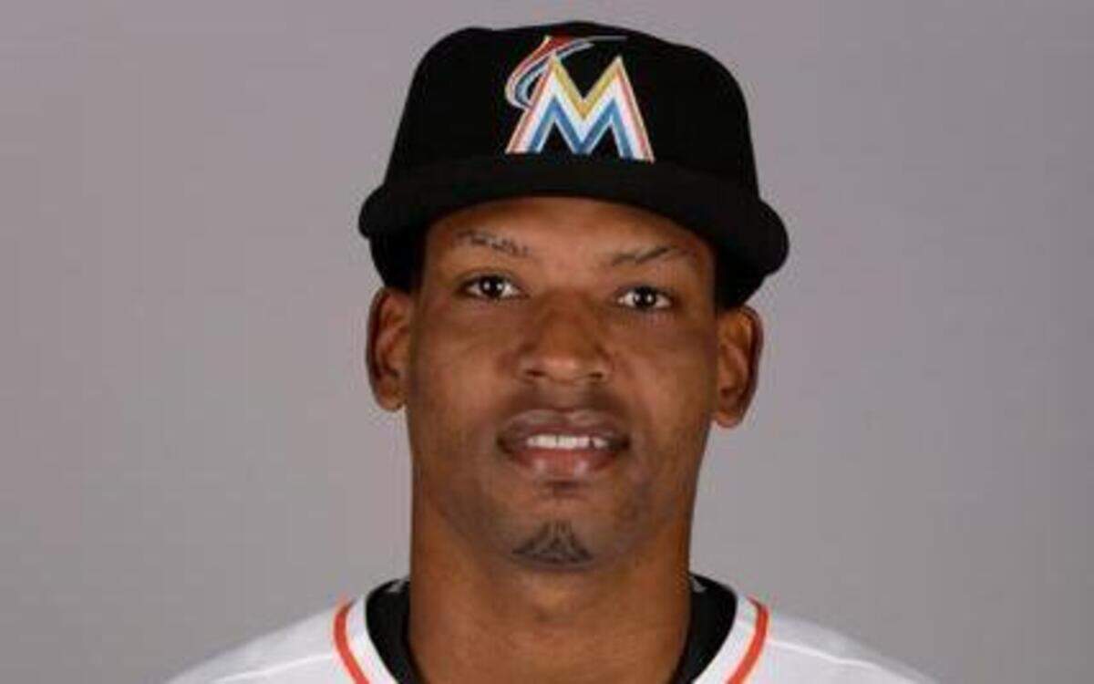 
Jose Urena was the starting pitcher in the Marlins’ 7-1 victory over UM at Roger Dean Stadium on Tuesday, March 3, 2015.
