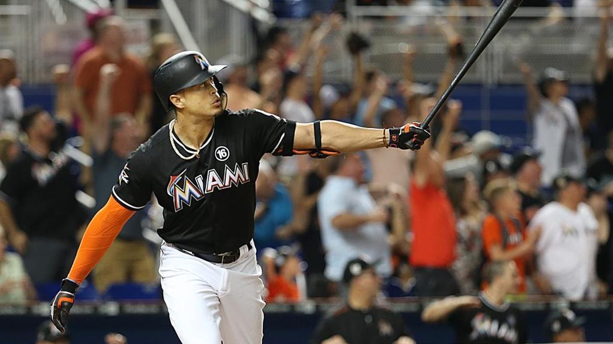 Giancarlo Stanton will likely be hitting his home runs for some other team next season.