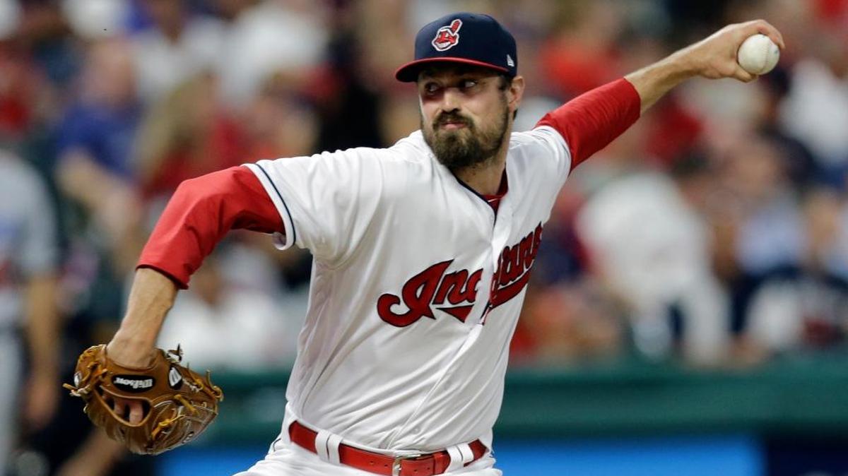 Cleveland Indians pitcher Andrew Miller.