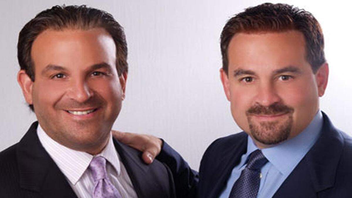 
Prominent New York agents Seth, left, and Sam Levinson have been exonerated in the baseball union’s investigation into a South Florida steroid clinic — but a convicted dealer says they “all knew” their players used banned substances.
