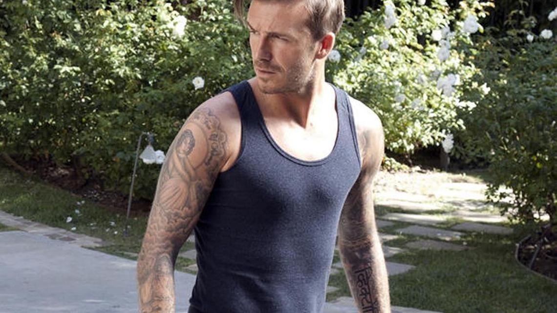 David Beckham, on the site of a 2012 H&M commercial shoot, would surely be intrigued by the Philadelphia Union’s hiring of a tattoo artist.