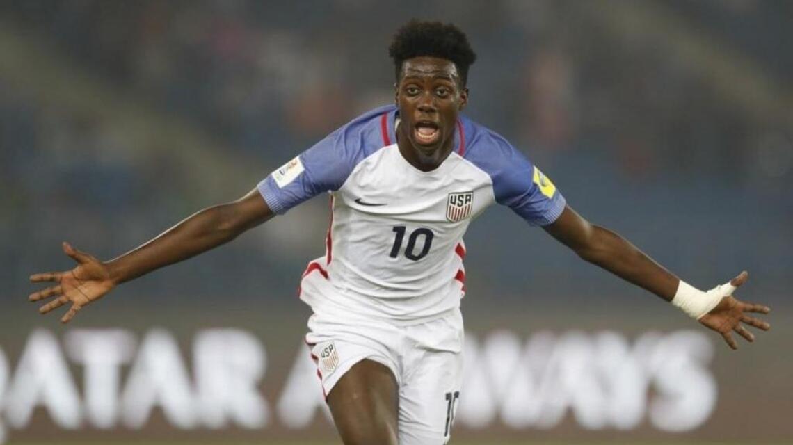 U.S. Under-17s reach World Cup quarterfinal with hat trick by legend’s son