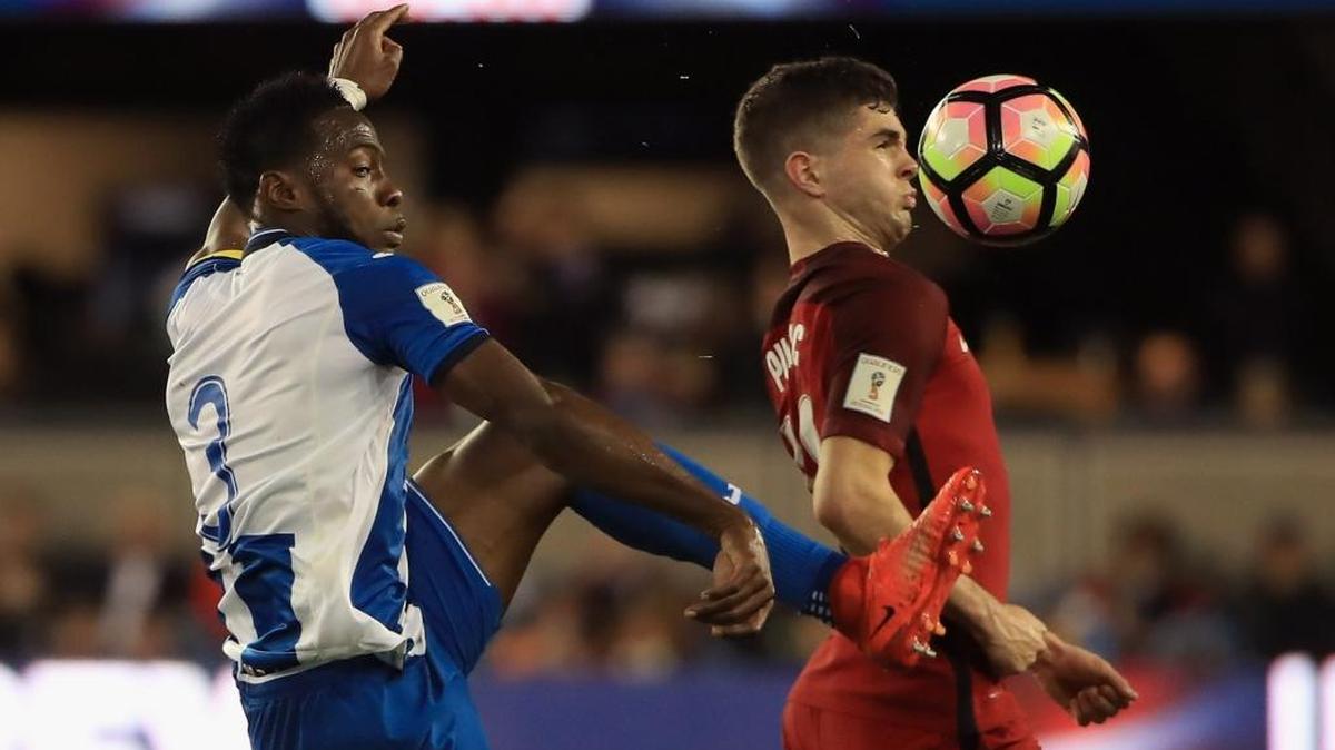 Team USA’s Christian Pulisic, an 18-year-old phenom, played center in Thursday night’s win over Honduras, attacking midfield instead of the wing. He had two assists in the win.