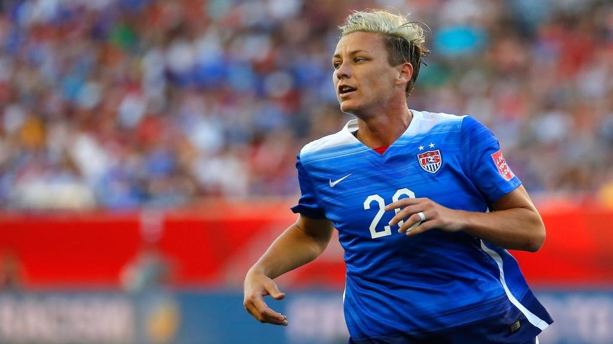 
Abby Wambach #20 of the United States looks on in the second half against Sweden in the FIFA Women's World Cup Canada 2015 match at Winnipeg Stadium on June 12, 2015 in Winnipeg, Canada. 
