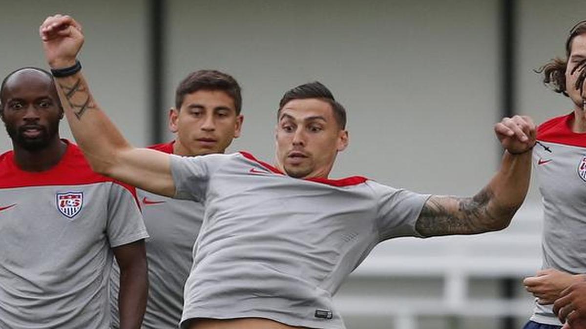 Geoff Cameron has been cautious this week with his sore hamstring, not wanting to miss next month’s Copa America.