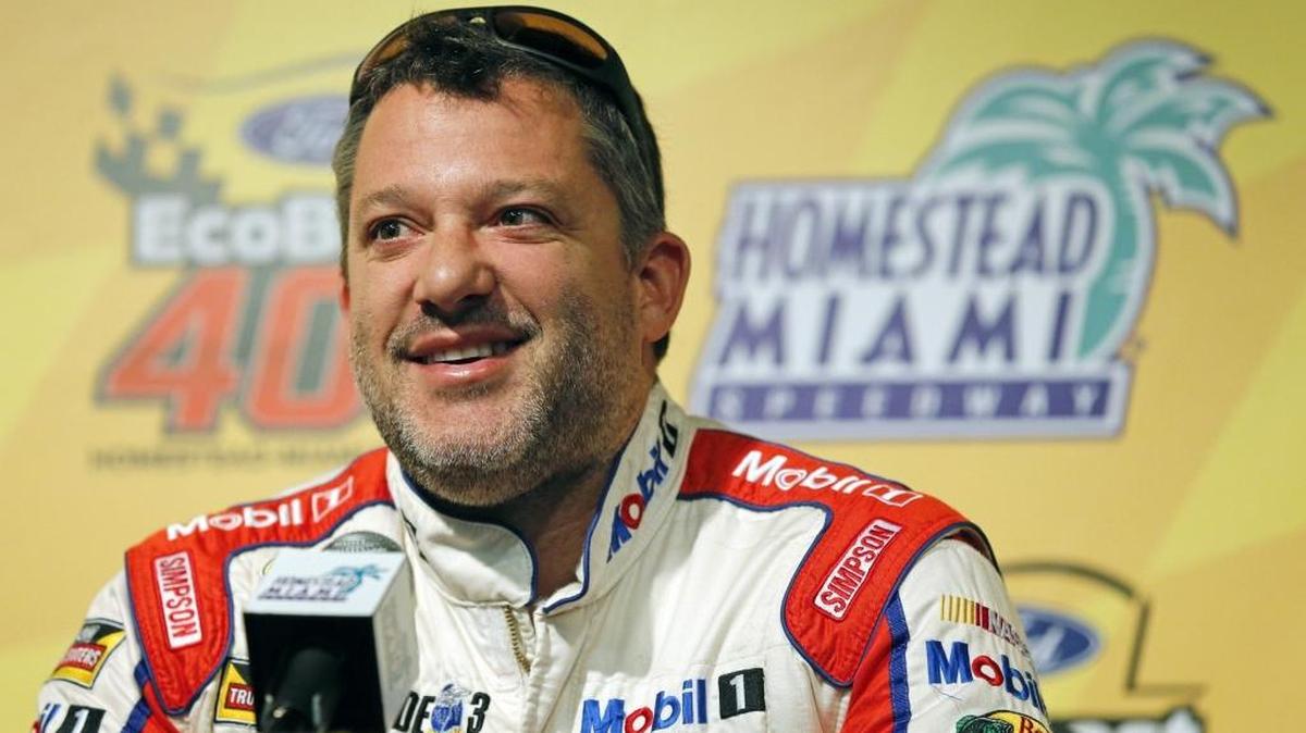 Tony Stewart speaks to the media on Friday before his final Sprint Cup race which is scheduled for Sunday at Homestead-Miami Speedway.