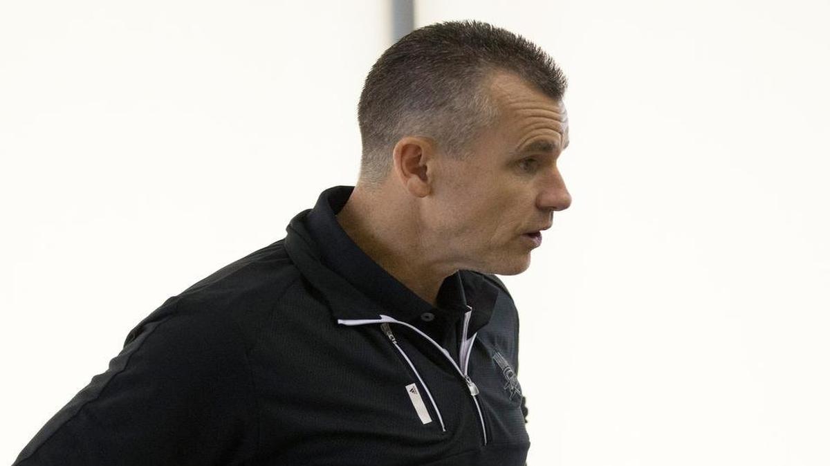 
Thunder coach Billy Donovan has been hands-on so far during summer league. 
